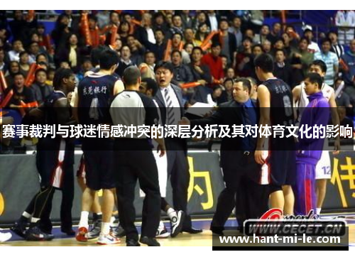赛事裁判与球迷情感冲突的深层分析及其对体育文化的影响